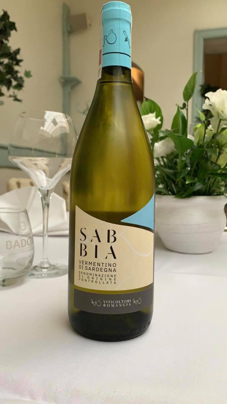 Wino_Sabbia_restauracja_Nowy_Swiat Sabbia Vermentino di Sardegna wino